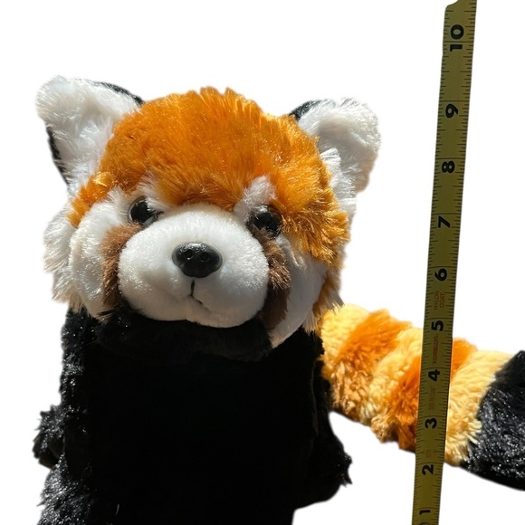 Wild Republic Red Panda Stuffed Animal Plush Toy Ring Tailed  8-9 Inches W - Picture 6 of 6